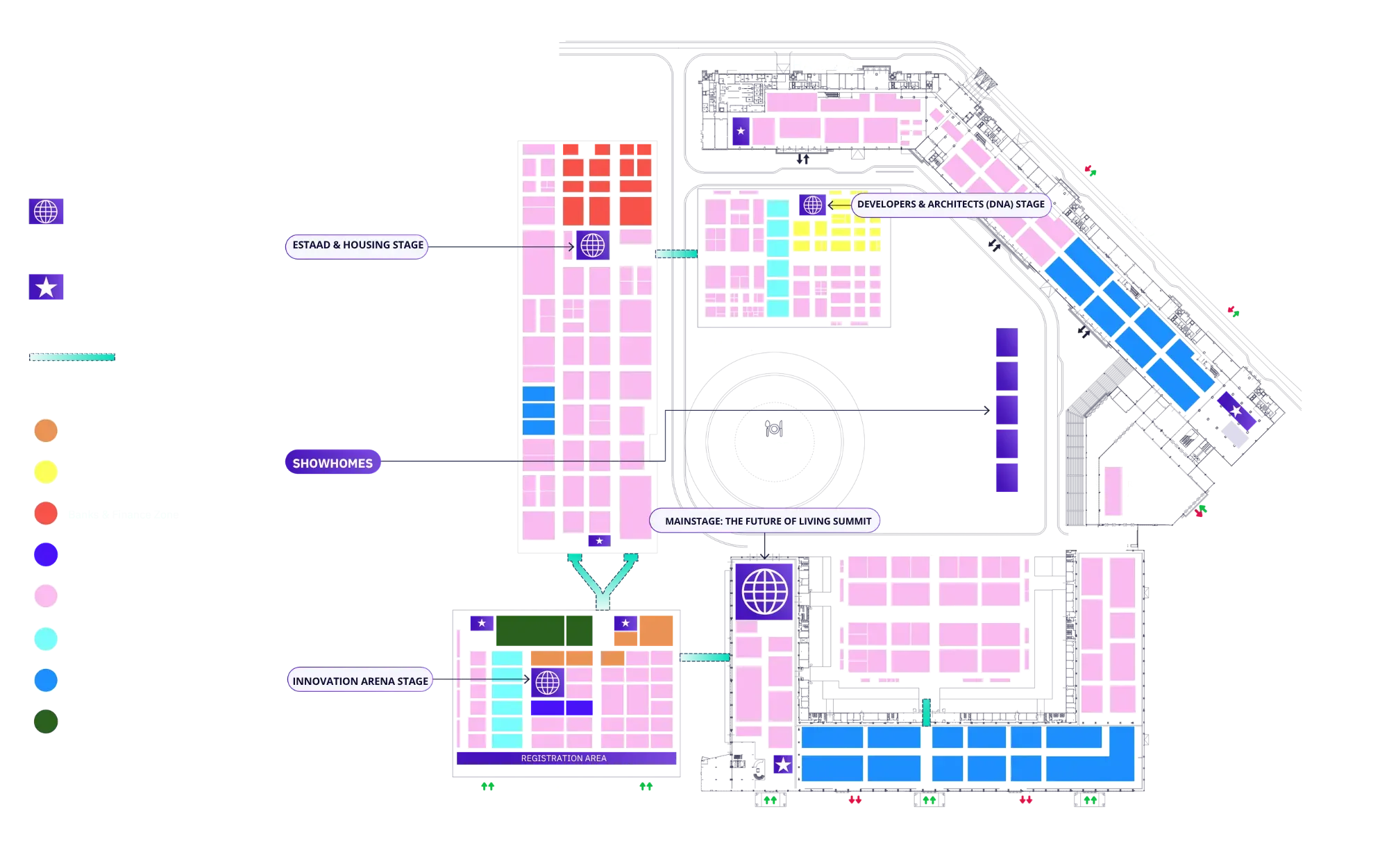 Cityscape Global 2026 Floor Map